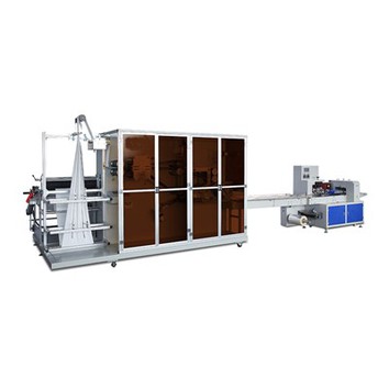 Máquina de formar toallas de ducha desechables y empaque