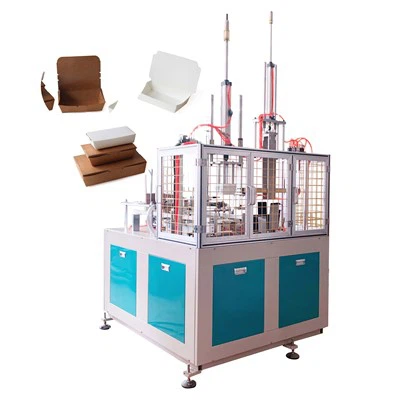 Máquina de fabricación de cajas de papel