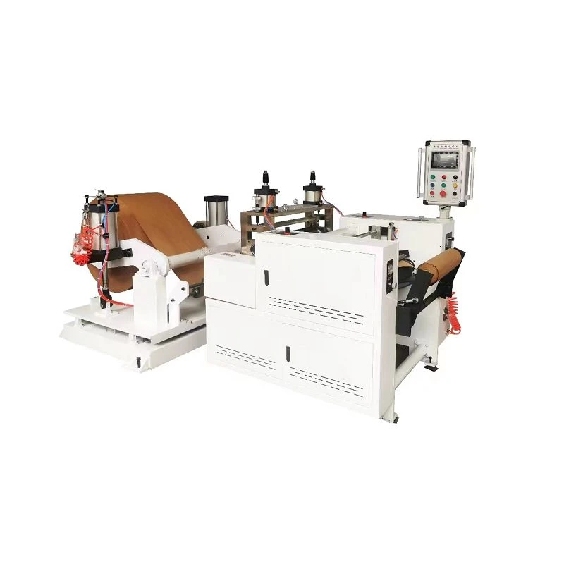 Máquina formadora de rollos de papel en forma de panal